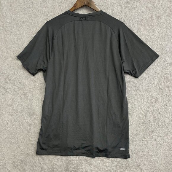 NEW Spyder Active Men's M Gray Short Sleeve Athletic Shirt Polyester/Spandex - Picture 3 of 8